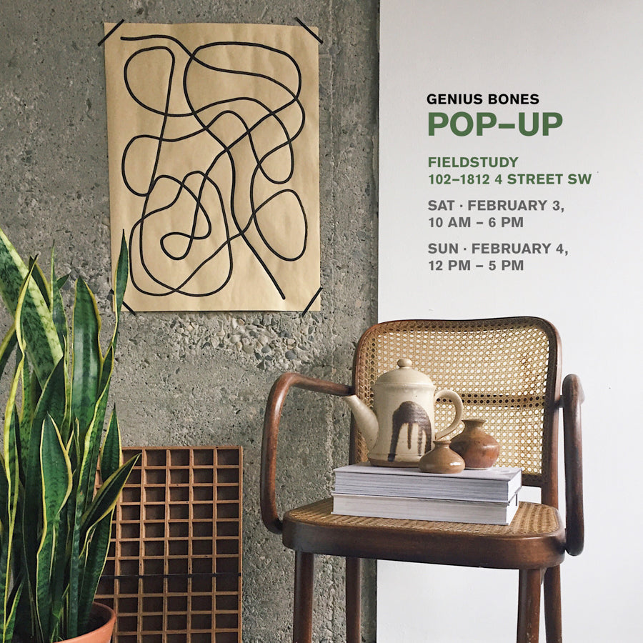 Genius Bones Pop-Up