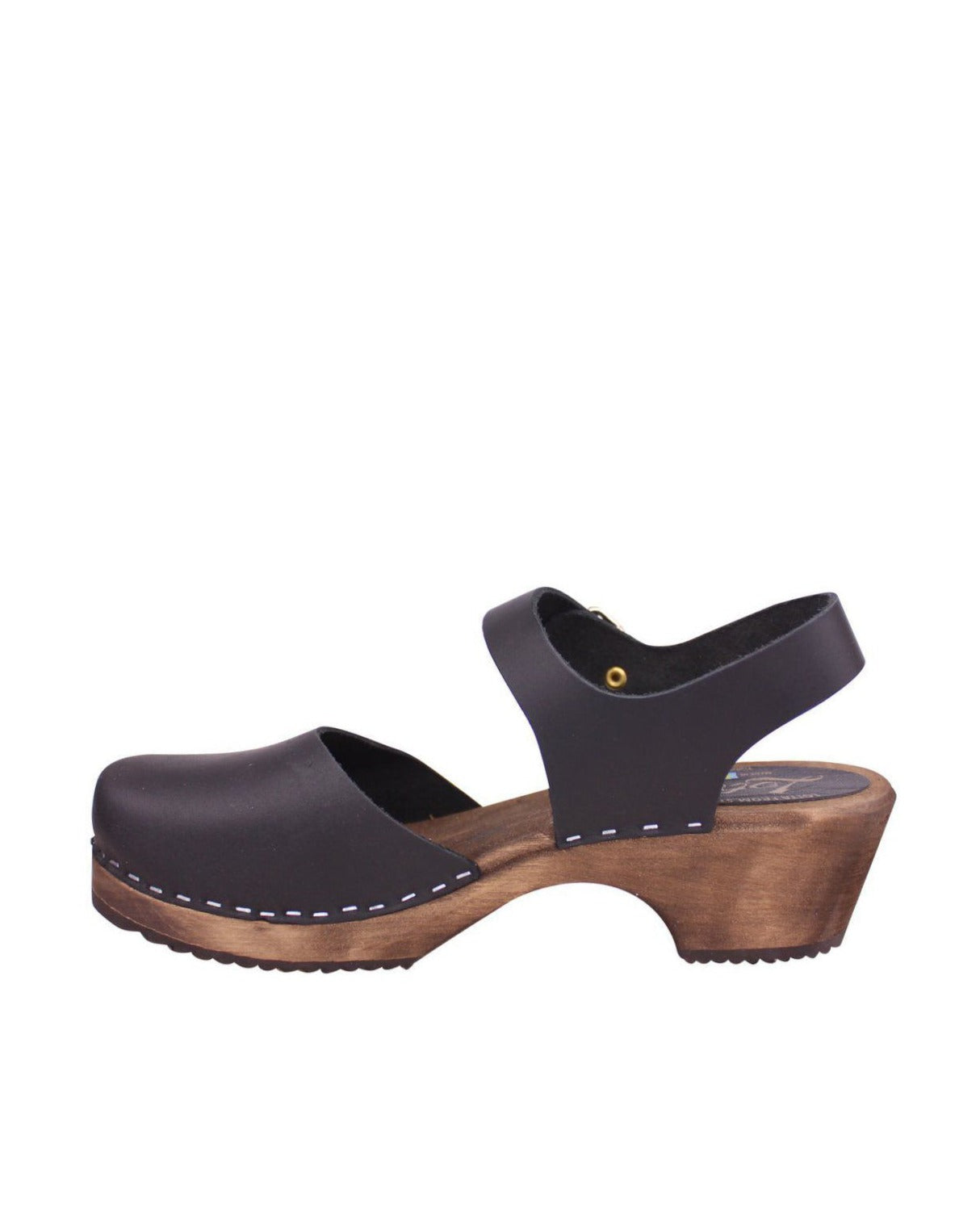 Low sale wood clogs